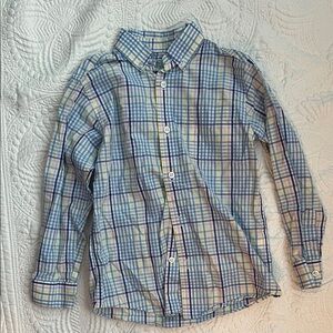 Pastel Plaid Boy’s Shirt